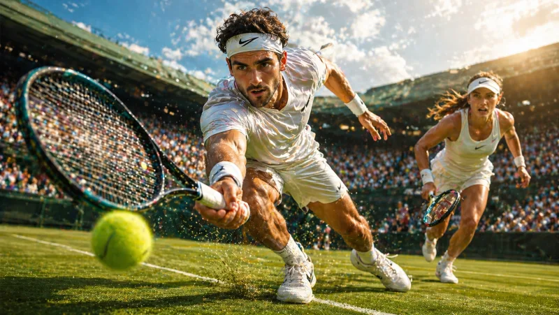 Tennis thumbnail preset for BenchStream broadcasts